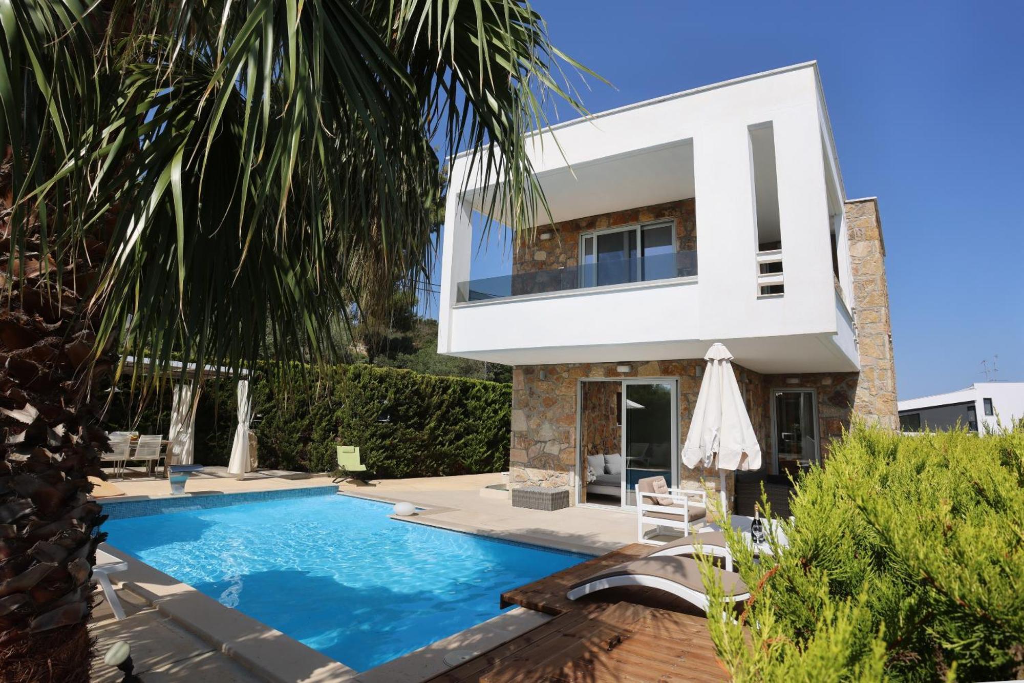 Villa Douglas - Private Pool, Bbq, 4Bdrms, View ペフコホリ エクステリア 写真